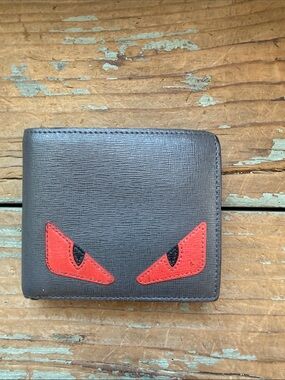 Fendi Mens Monster Wallet